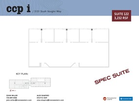 3131 S Vaughn Way, Aurora, CO for rent Site Plan- Image 1 of 2