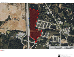 I45 & Longstreet Road, Willis, TX - aerial  map view