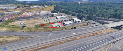 803 NE Harlow Rd, Troutdale, OR - aerial  map view