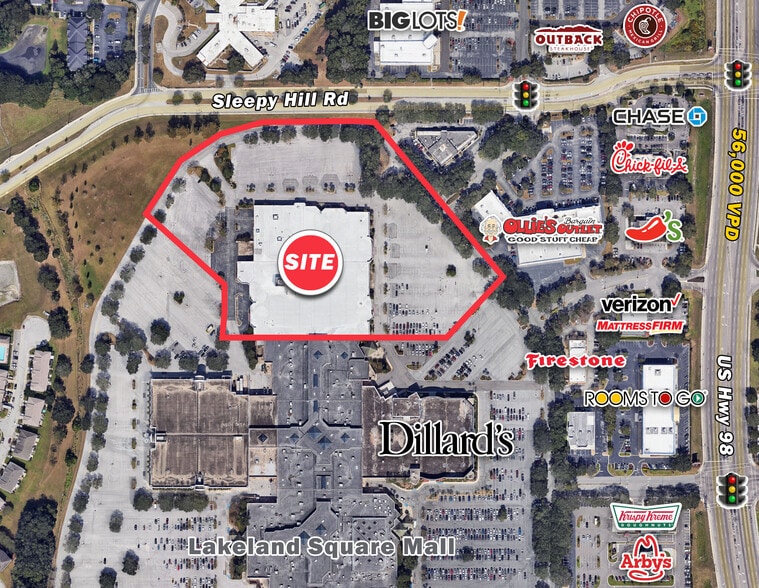 3800 US Highway 98 N, Lakeland, FL to rent - Aerial - Image 1 of 1
