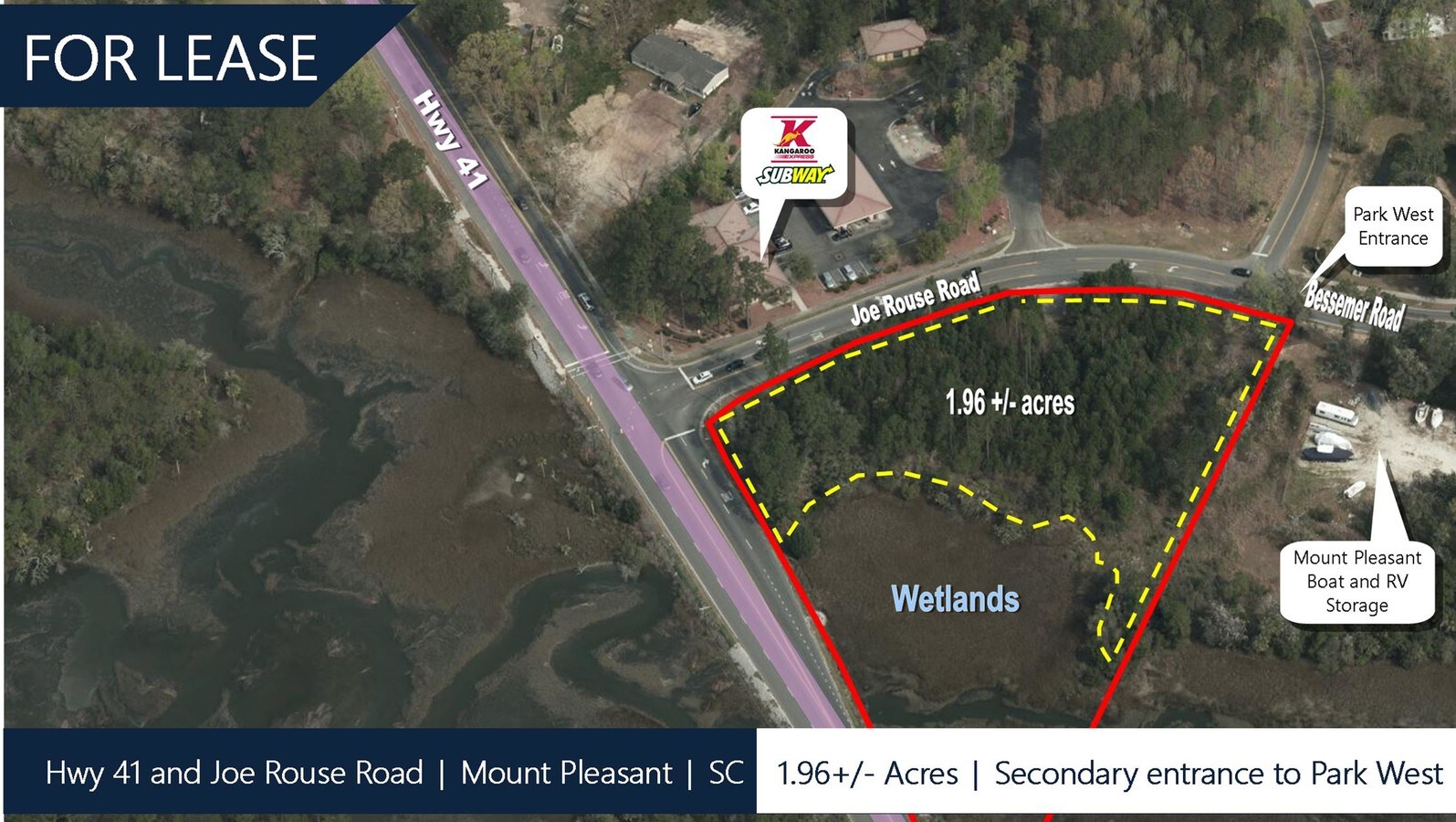 0 Joe Rouse Rd, Mount Pleasant 29466 Hwy 41 and Joe Rouse North Mt