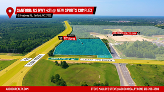 More details for 0 Broadway Rd, Sanford, NC - Land for Sale