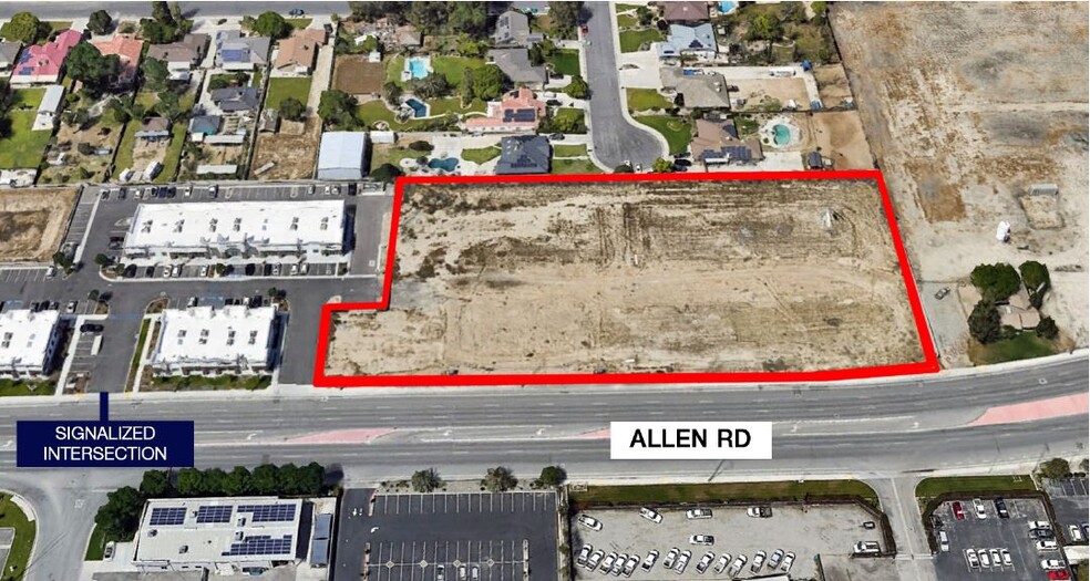 Allen Rd & Meacham Rd rd, Bakersfield, CA for sale - Building Photo - Image 1 of 4