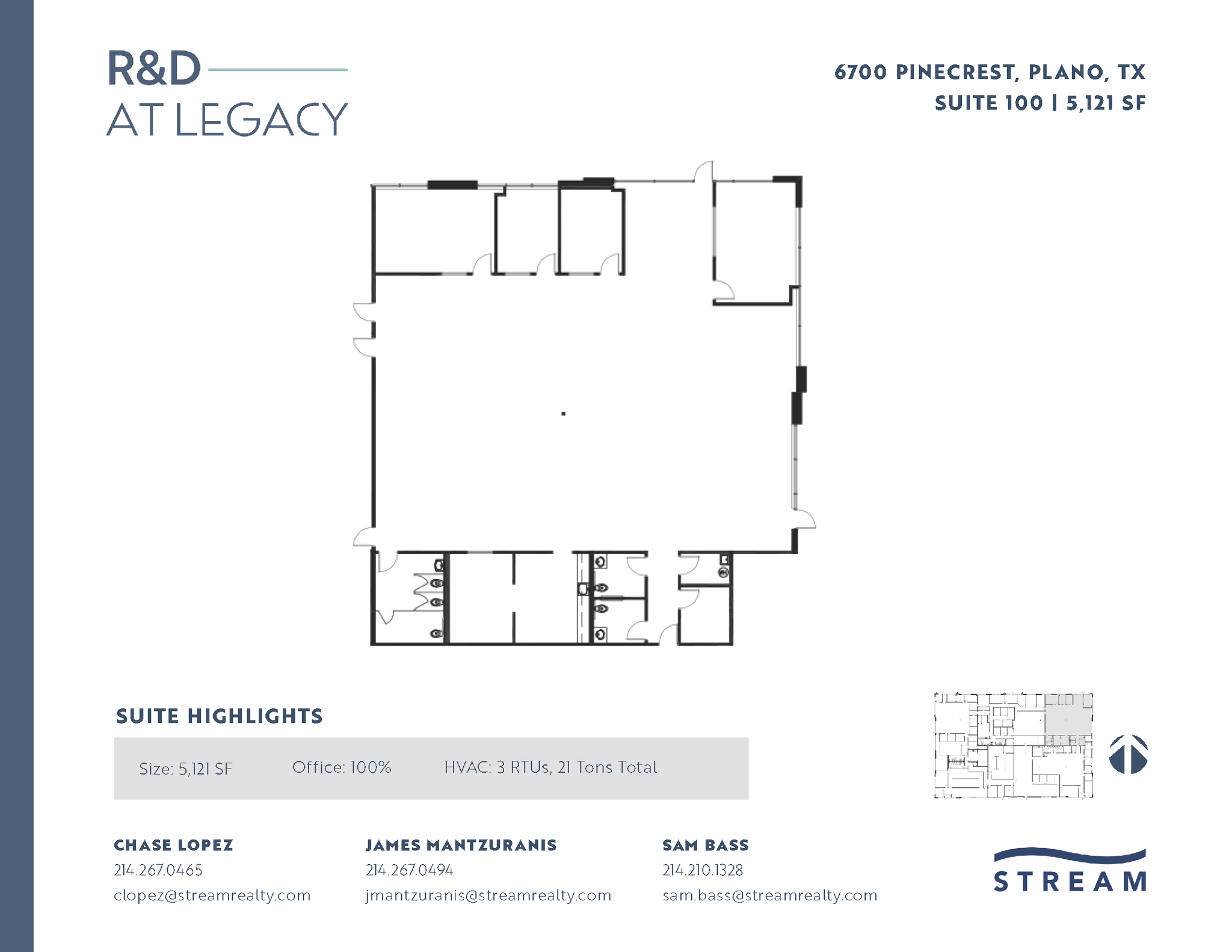 6400 Pinecrest Dr, Plano, TX for rent Floor Plan- Image 1 of 3