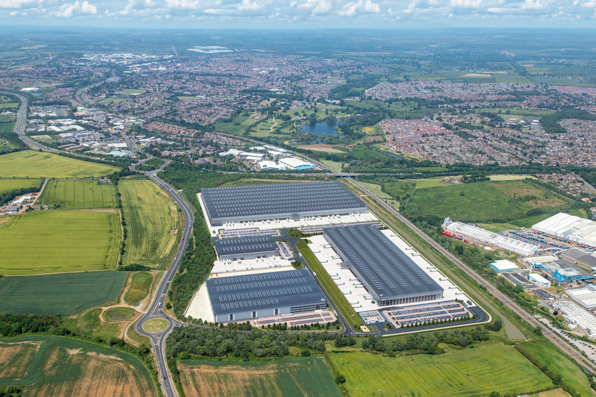 Tritax Symmetry, Kettering for sale Aerial- Image 1 of 1