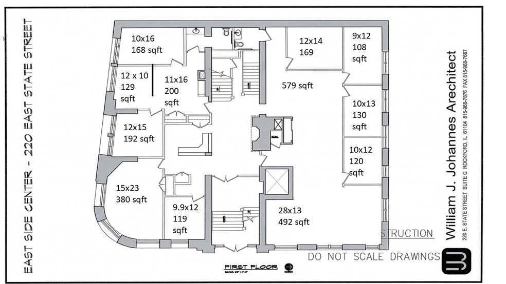 220 E State St, Rockford, IL for rent - Floor Plan - Image 3 of 9