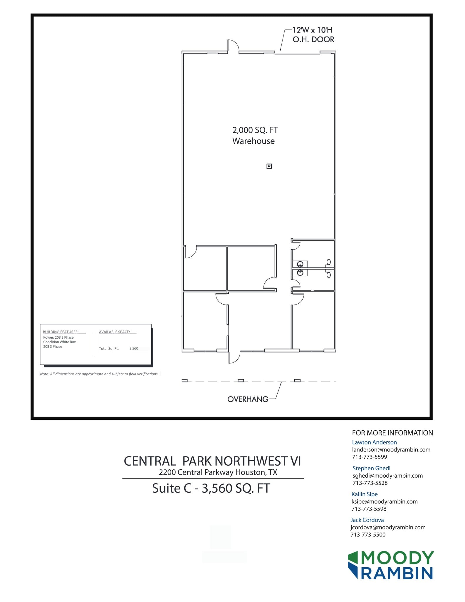 2501 Central Pky, Houston, TX to rent Site Plan- Image 1 of 1