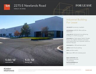 More details for 2275 E Newlands Dr, Fernley, NV - Industrial for Rent