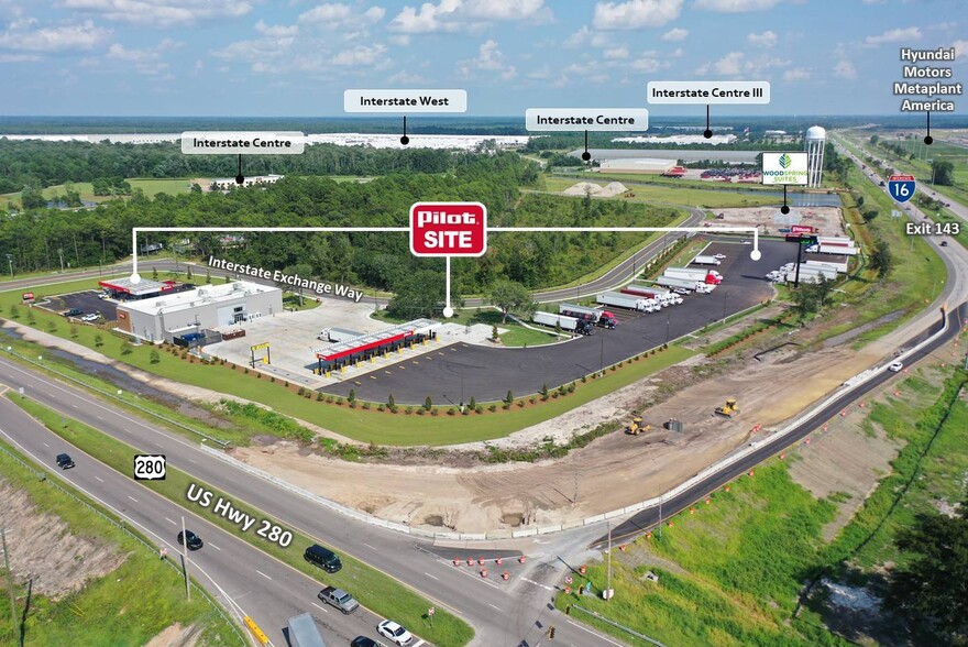 I-16 and US Highway 280, Ellabell, GA for sale - Building Photo - Image 2 of 10