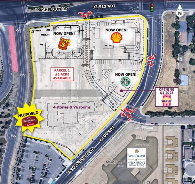 Sheldon Rd, Elk Grove, CA for rent - Site Plan - Image 2 of 2