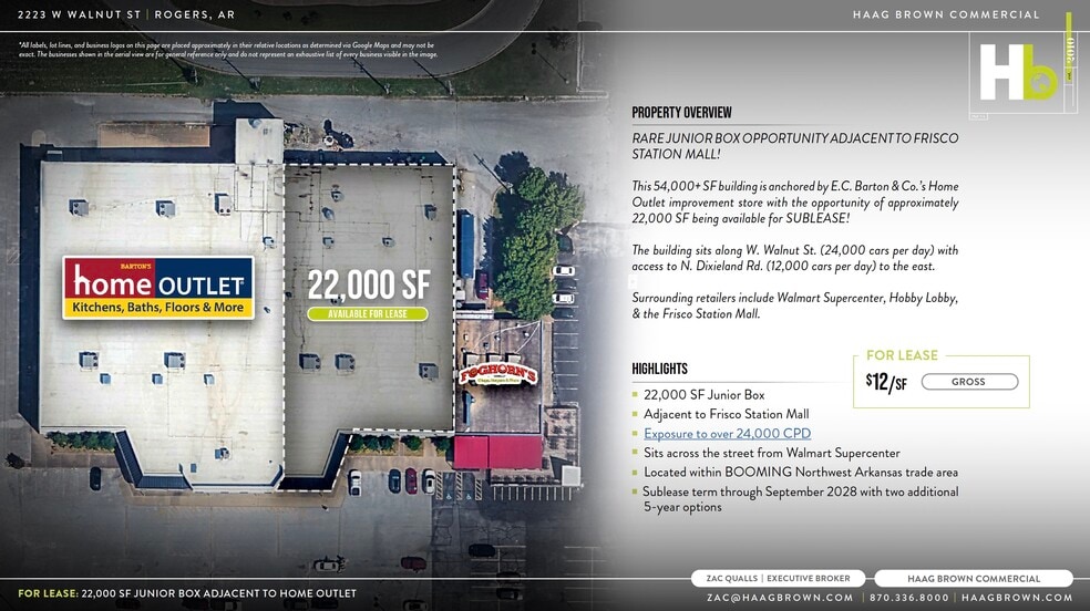 2223 W Walnut St, Rogers, AR to rent - Building Photo - Image 2 of 3