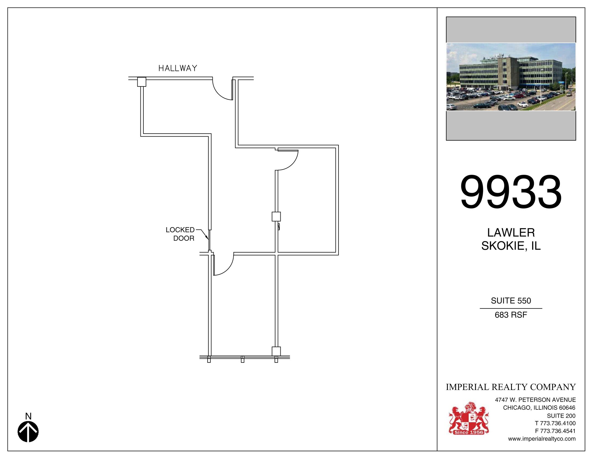 9933 Lawler Ave, Skokie, IL for rent Site Plan- Image 1 of 1