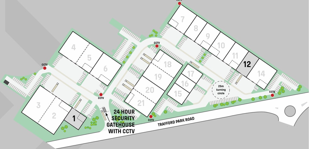 Acheson Way, Manchester to rent - Site Plan - Image 3 of 3