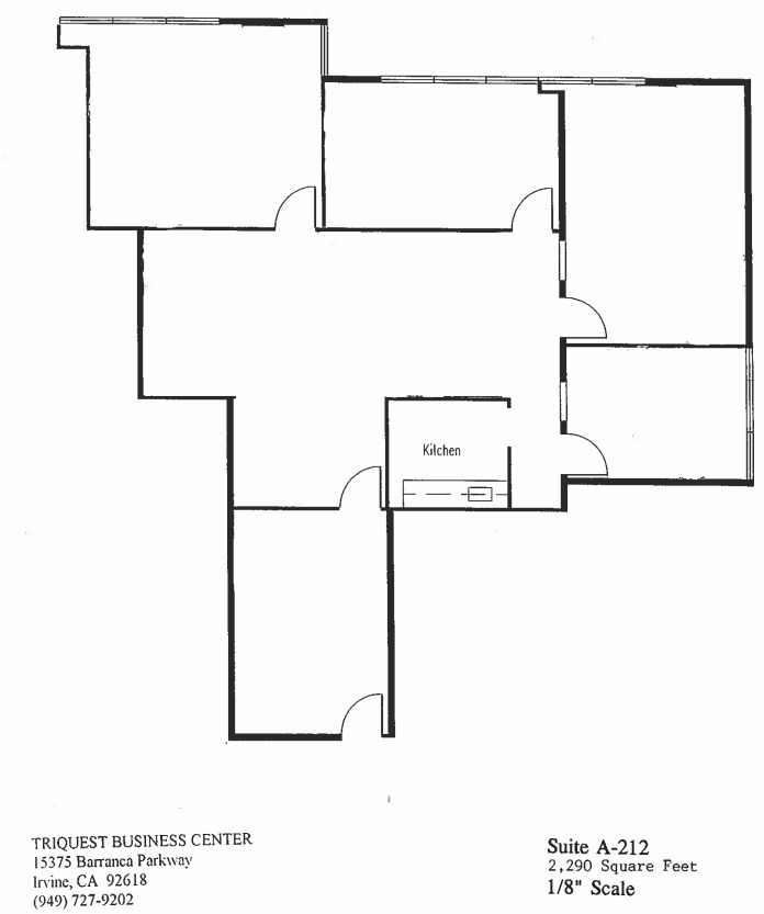 15375 Barranca Pky, Irvine, CA for rent Floor Plan- Image 1 of 1