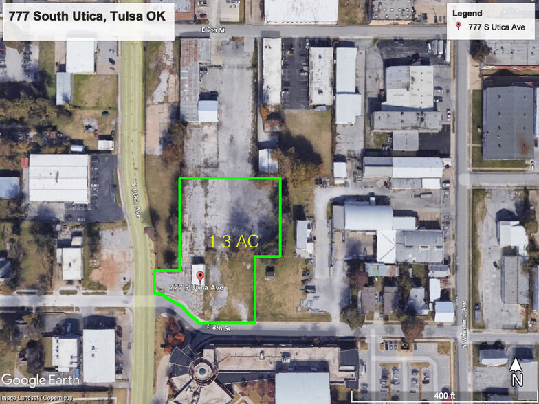 777 S Utica Ave, Tulsa, OK for sale - Aerial - Image 1 of 1