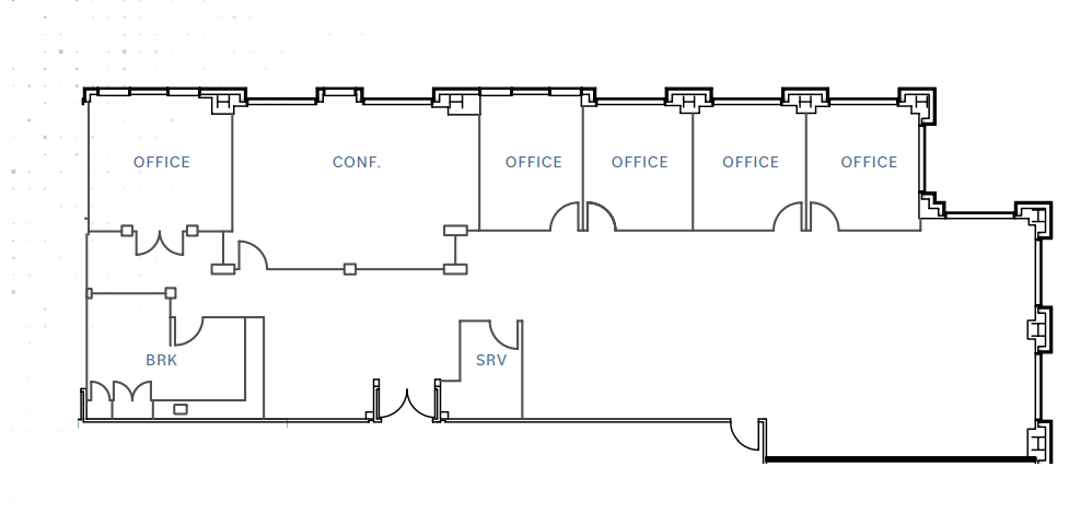 160 W Santa Clara St, San Jose, CA for rent Floor Plan- Image 1 of 1