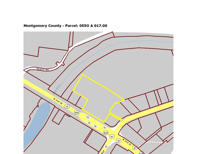 803 N 2nd St, Clarksville, TN for sale - Plat Map - Image 1 of 1