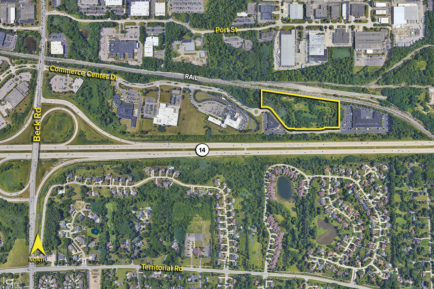 Commerce Center Dr, Plymouth, MI for sale - Building Photo - Image 1 of 1