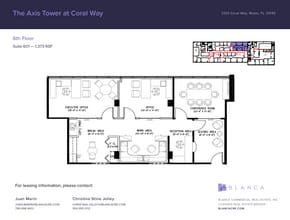 2103 Coral Way, Miami, FL to rent Floor Plan- Image 1 of 1