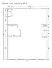 1865 McGee Ln, Lewisville, TX for rent Floor Plan- Image 1 of 1