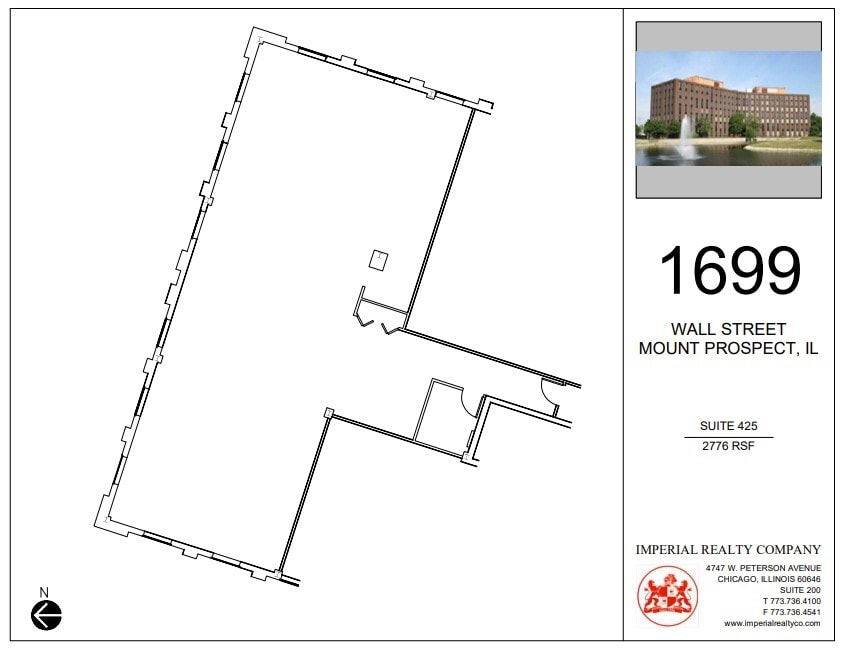 1699 Wall St, Mount Prospect, IL to rent Floor Plan- Image 1 of 7
