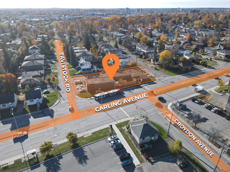 2576 Carling Av, Ottawa, ON for sale - Aerial - Image 1 of 3