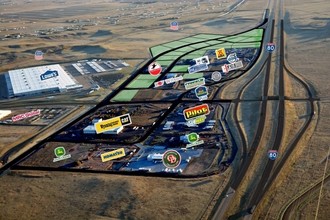 0 Industry Ct, Cheyenne, WY - aerial  map view