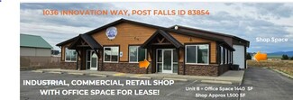 More details for 1035-1036 N Innovation Way, Post Falls, ID - Light Industrial for Rent