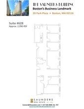 20 Park Plaza, Boston, MA to rent Site Plan- Image 1 of 1