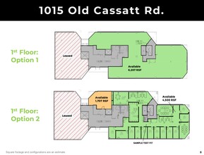 1001-1041 Old Cassatt Rd, Berwyn, PA for rent Floor Plan- Image 1 of 1