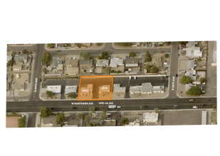 2818 W Northern Ave, Phoenix, AZ - aerial  map view