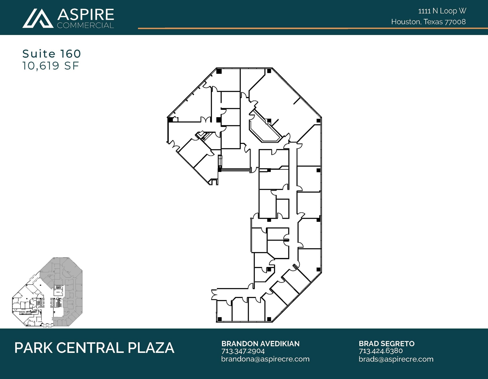 1111 N Loop W, Houston, TX to rent Floor Plan- Image 1 of 1