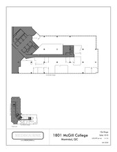 1801 Av McGill College, Montréal, QC for rent Floor Plan- Image 1 of 1