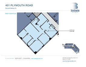 401 Plymouth Rd, Plymouth Meeting, PA for rent Site Plan- Image 1 of 1