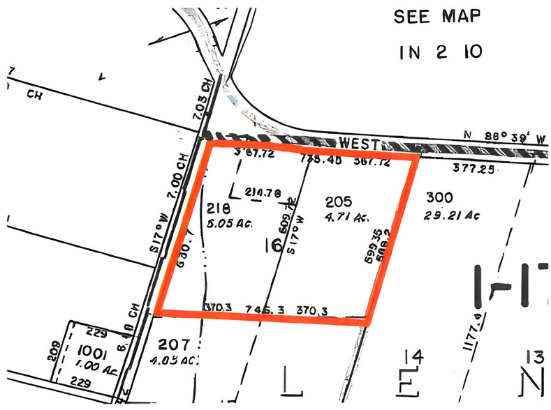 23680-23700 NW West Union Rd, Hillsboro, OR for sale - Plat Map - Image 3 of 3