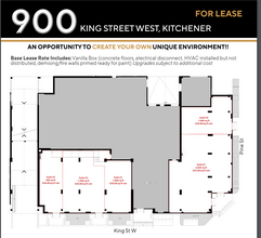 890-900 King St W, Kitchener, ON for rent Floor Plan- Image 1 of 1