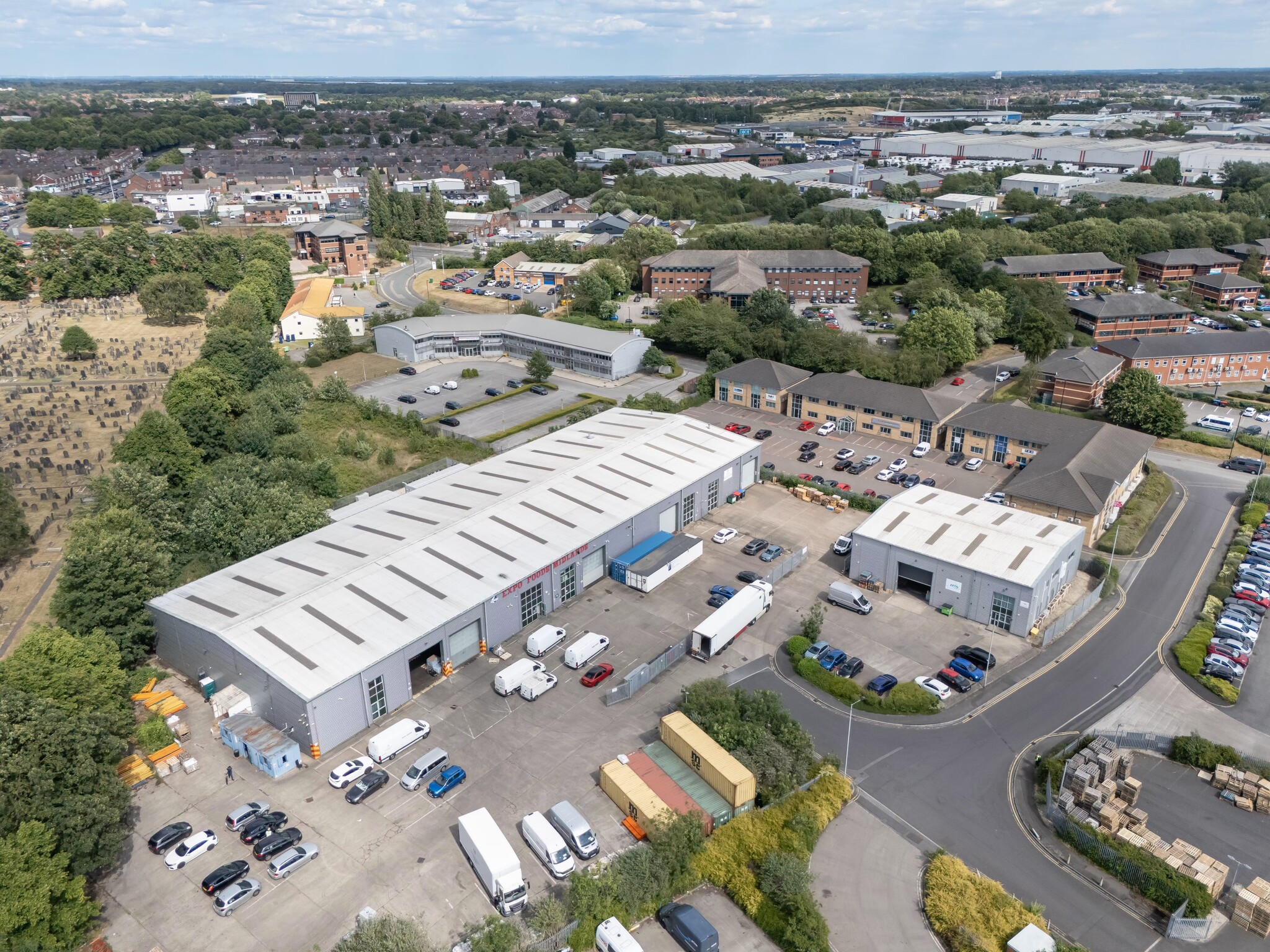 White Rose Way, Doncaster to rent Aerial- Image 1 of 7