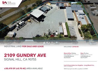 More details for 2109 Gundry Ave, Signal Hill, CA - Land to Rent