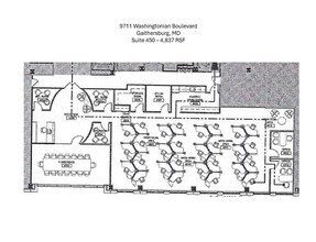 9711 Washingtonian Blvd, Gaithersburg, MD for rent Floor Plan- Image 1 of 1