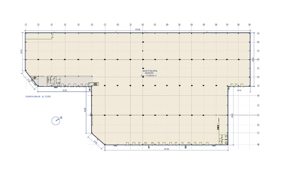 Carretera Nacional 1, 25, San Agustín del Guadalix, Madrid to rent - Typical Floor Plan - Image 2 of 13
