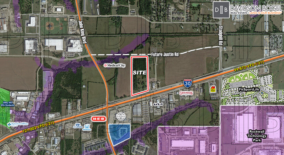 Rockwall - I-30 & John King Blvd - NEQ - CU - News, Rockwall, TX for sale - Building Photo - Image 1 of 2