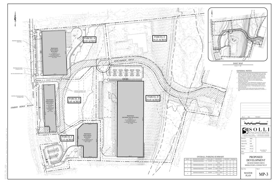 100 Roscommon Dr, Middletown, CT for sale - Site Plan - Image 3 of 3