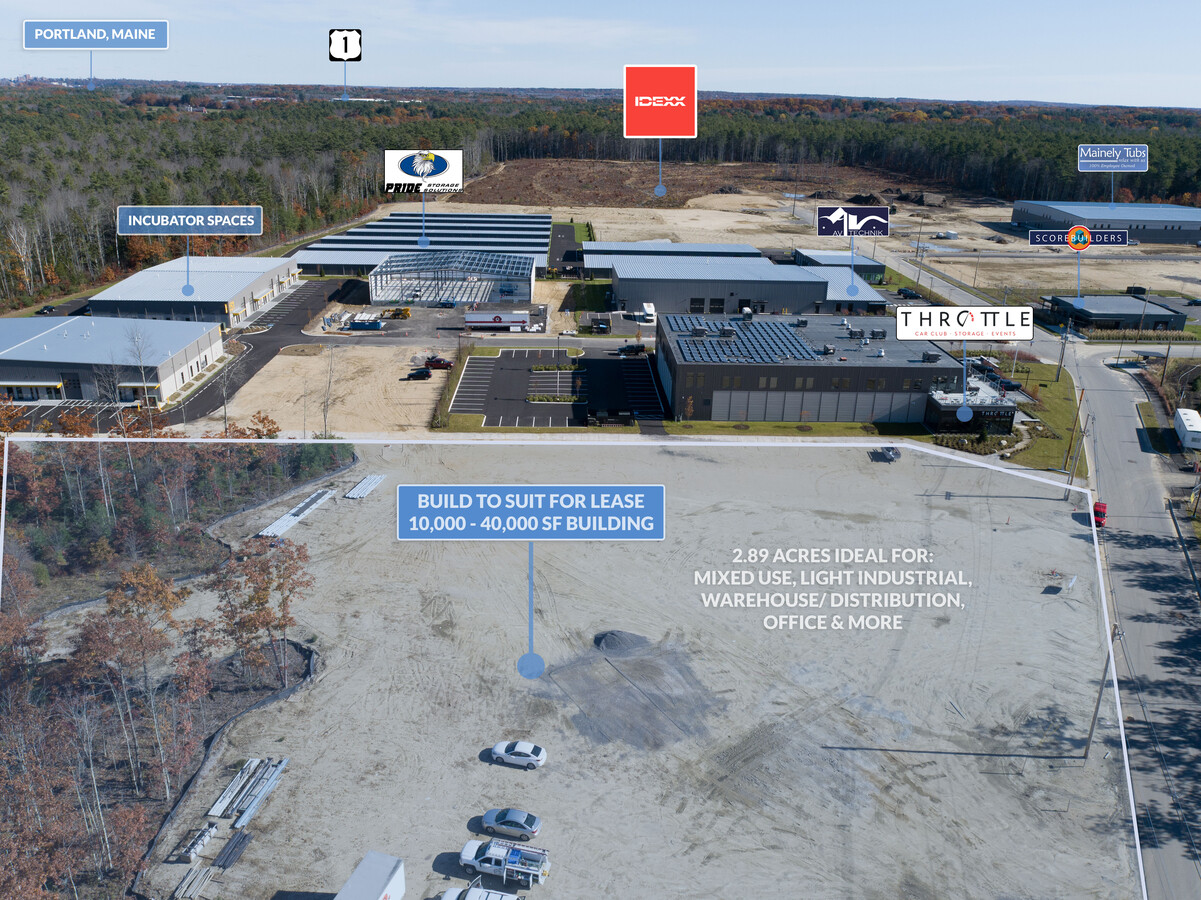 126 Innovation Way, Scarborough 04070 Warehouse Build to Suit