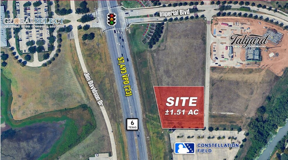 HWY 6 South, Sugar Land, TX for sale - Building Photo - Image 1 of 2