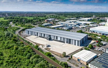 St Georges Way, Nuneaton, WAR - Aerial  map view