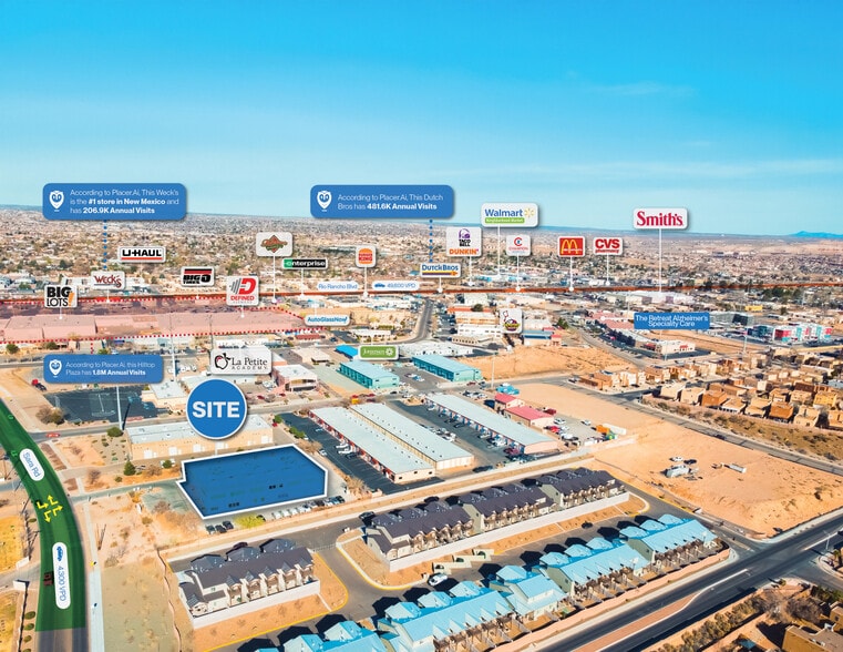 4311 Sara Rd SE, Albuquerque, NM to rent - Aerial - Image 3 of 11