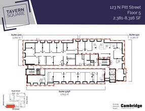 123 N Pitt St, Alexandria, VA for rent Floor Plan- Image 1 of 1