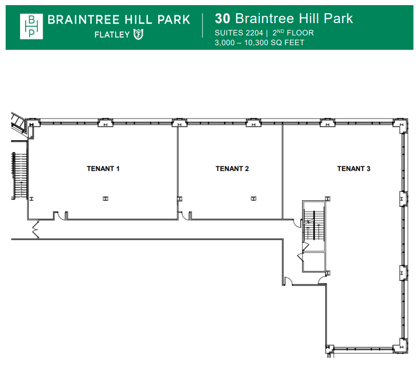 50 Braintree Hill Office Park, Braintree, MA for rent Floor Plan- Image 1 of 1