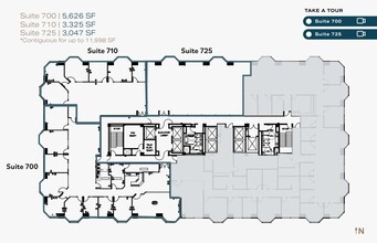 550 W C St, San Diego, CA to rent Floor Plan- Image 1 of 1