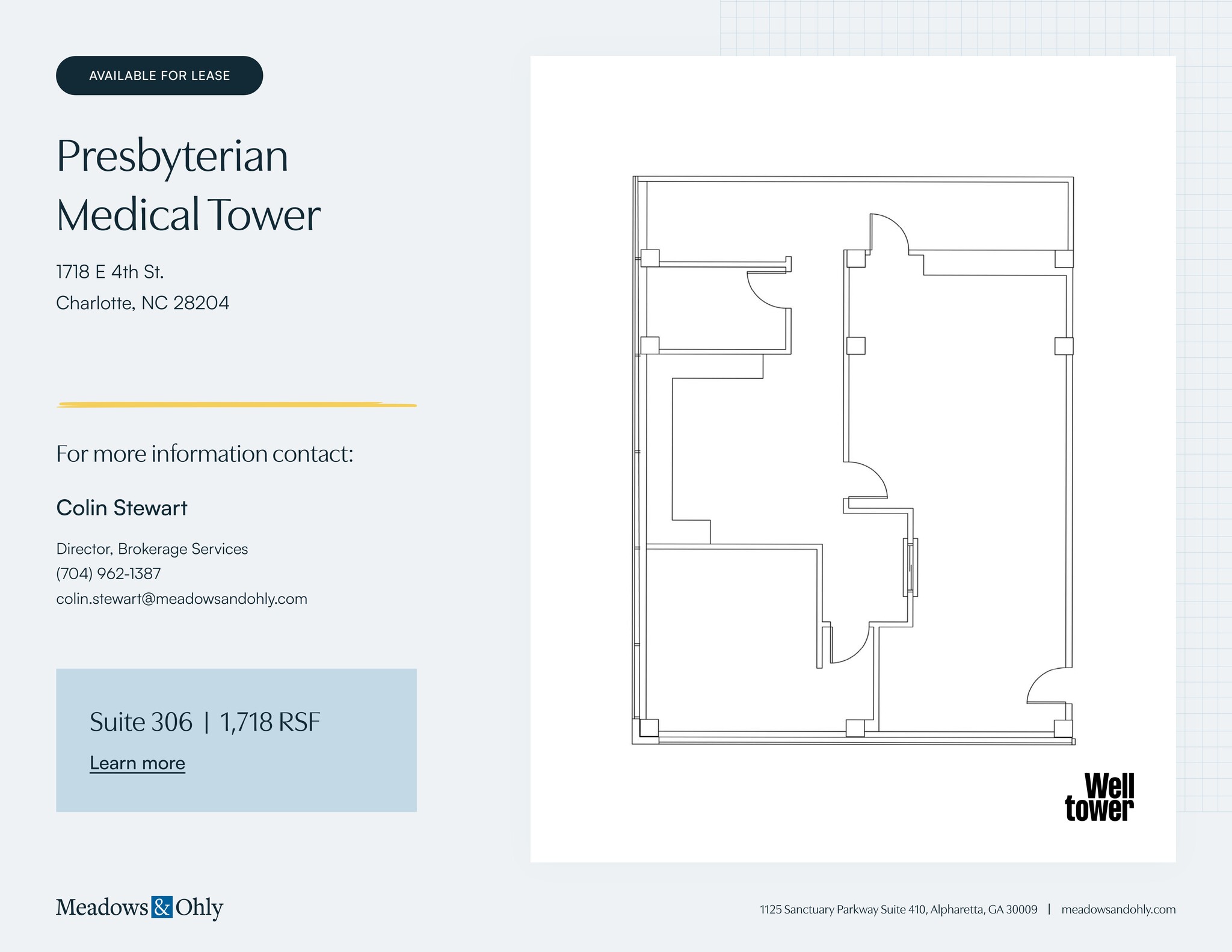 1718 E 4th St, Charlotte, NC to rent Site Plan- Image 1 of 2